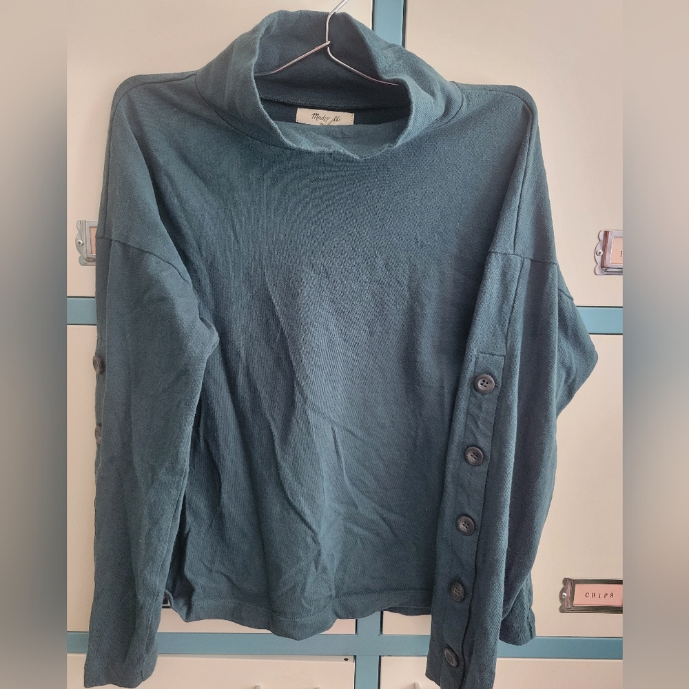 Madewell green top